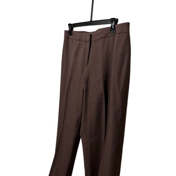 Vintage Pendleton Virgin Wool Trousers - Dark Chocolate Brown size 8 1990’s pant - Picture 4 of 9